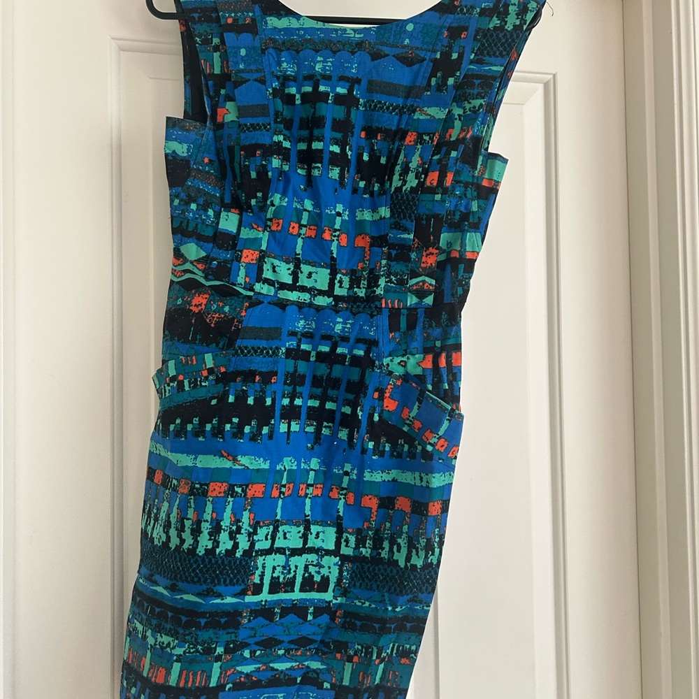 Funky Patterned Dress with pockets - image 1